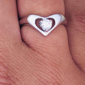 christian engagement ring,