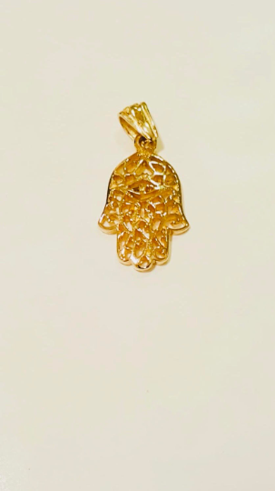 gold hamsa necklace,
