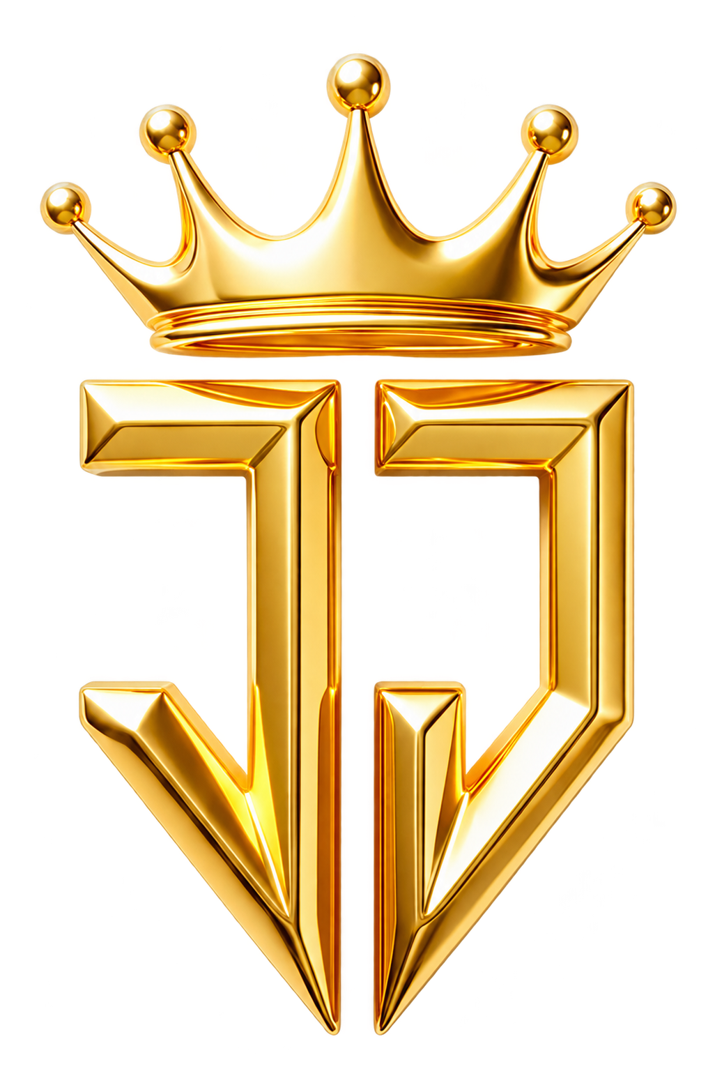 Jerusalem Jeweler gold crowned JJ emblem